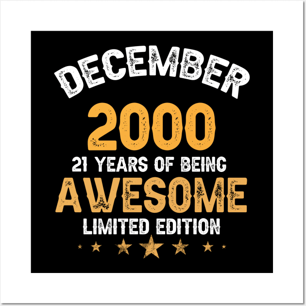 December 2002 20 years of being awesome limited edition Wall Art by yalp.play